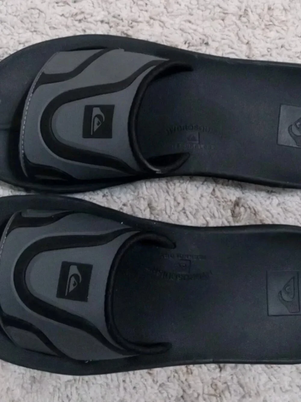 Quicksilver Mathodic Recovery Slides Men’s 10 Hydrosquish Technology Sandal New